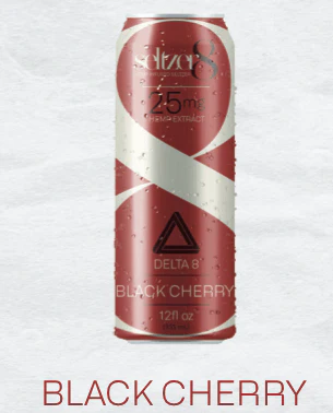 Seltzer 8 Blk Cherry 